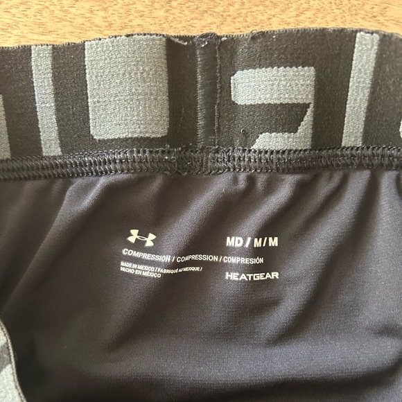 Under Armour Men’s Workout Compression Tights Size M - Picture 3 of 6
